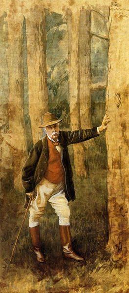 James Tissot Autoportrait France oil painting art